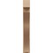 Ekena Millwork 7 1/2-in W x 48-in D x 48-in H Funston Block Rough Cedar Woodgrain TimberThane Outlooker, Primed Tan OUTUR075X48X48FST44RCPR - alternate 4